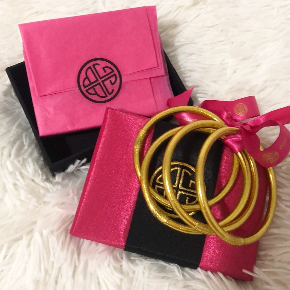 BudhaGirl All Weather Bangles in Gold